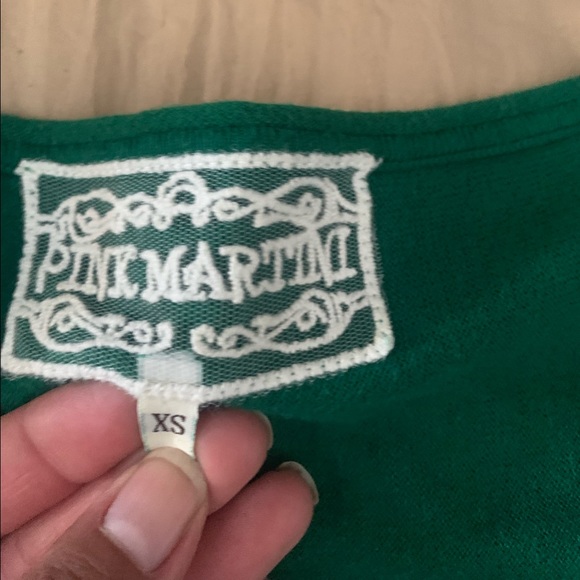 Pink martini sweater top - Picture 2 of 5